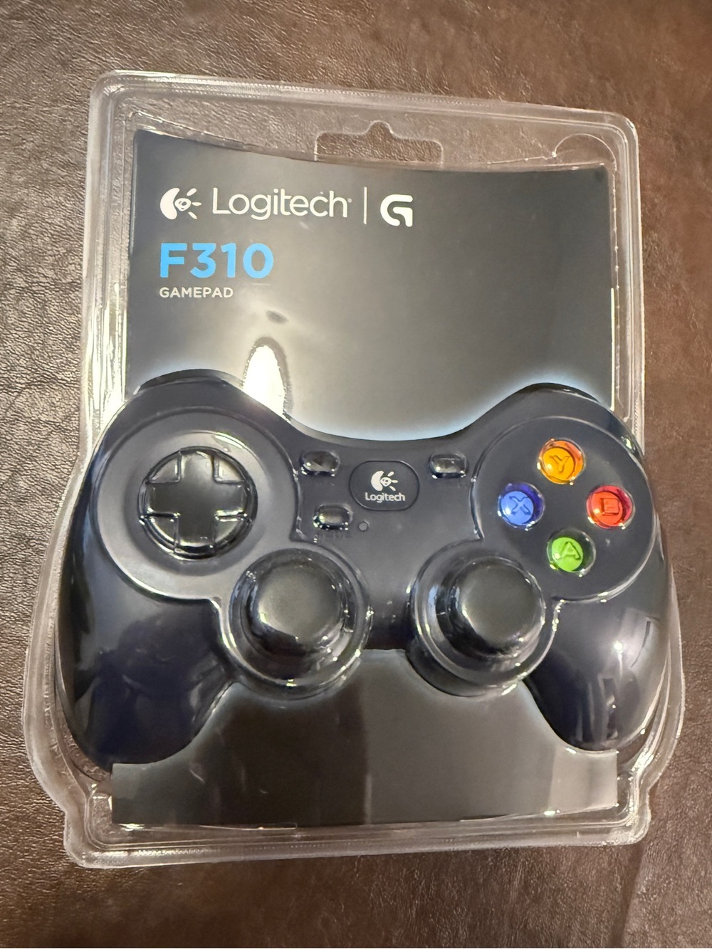 Logitech F310 Black Wired Gamepad with Color Buttons